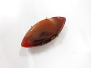 アンティーク　瑪瑙　帯留め